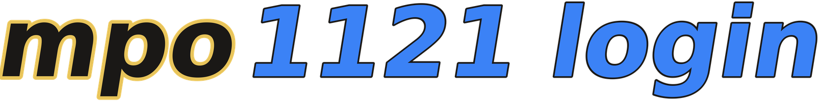 mpo1121 login logo